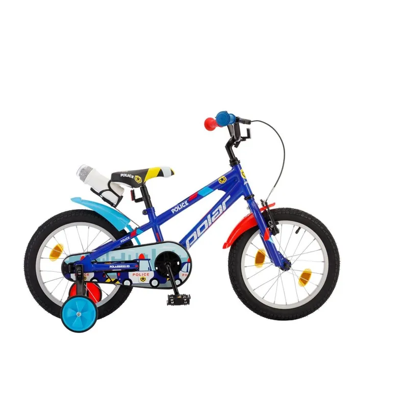Bicicleta Copii Polar Police - 16 Inch  Albastru Doar azi
