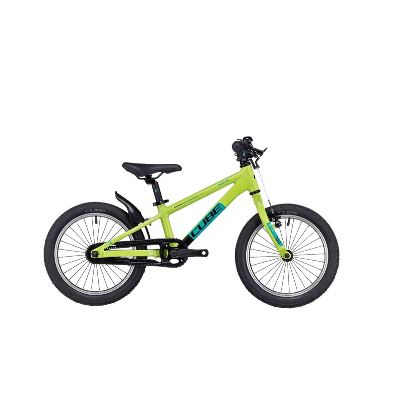 BICICLETA COPII CUBE CUBIE 160 RT GREEN BLACK 2023 ROTI 16" Retur gratuit