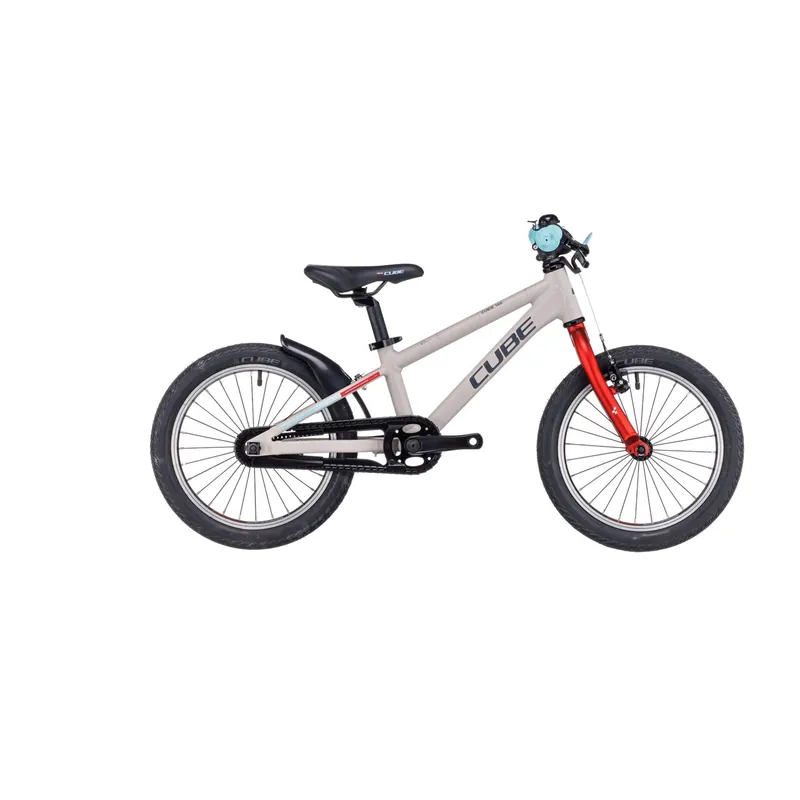 BICICLETA COPII CUBE CUBIE 160 RT GREY RED 2023 ROTI 16" Ofertă de sezon