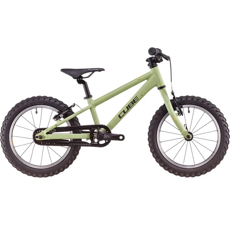 BICICLETA CUBE ACID 160 LIGHTOLIVE ORANGE 2025 roti 16" Ofertă de sezon